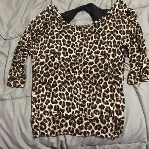 Cheetah print shirt